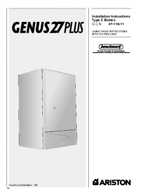 Ariston Genus 27 Plus 47-116-11