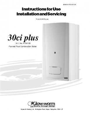 Glow Worm 30ci Plus 47-047-22